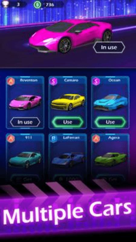 节奏赛车车辆歌曲全解锁 1.4.9破解版截图3