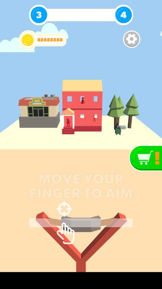 弹弓粉碎射击场无限货币版 0.1.0安卓版