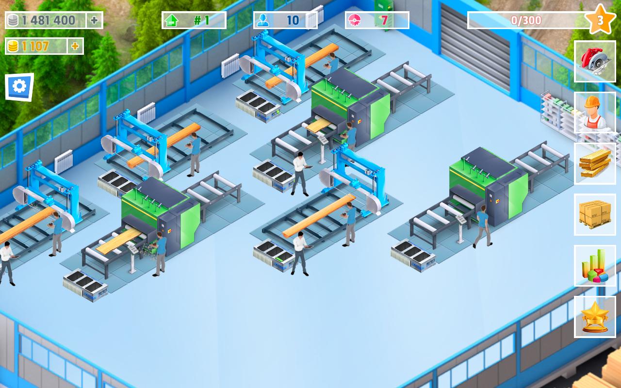 Timber Tycoon(闲置工厂管理无限银币版) 1.0.1安卓版