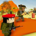 Blocky Army MOdern War Strike(残酷战争尖峰对决无限金币全关卡解锁版) 1.6