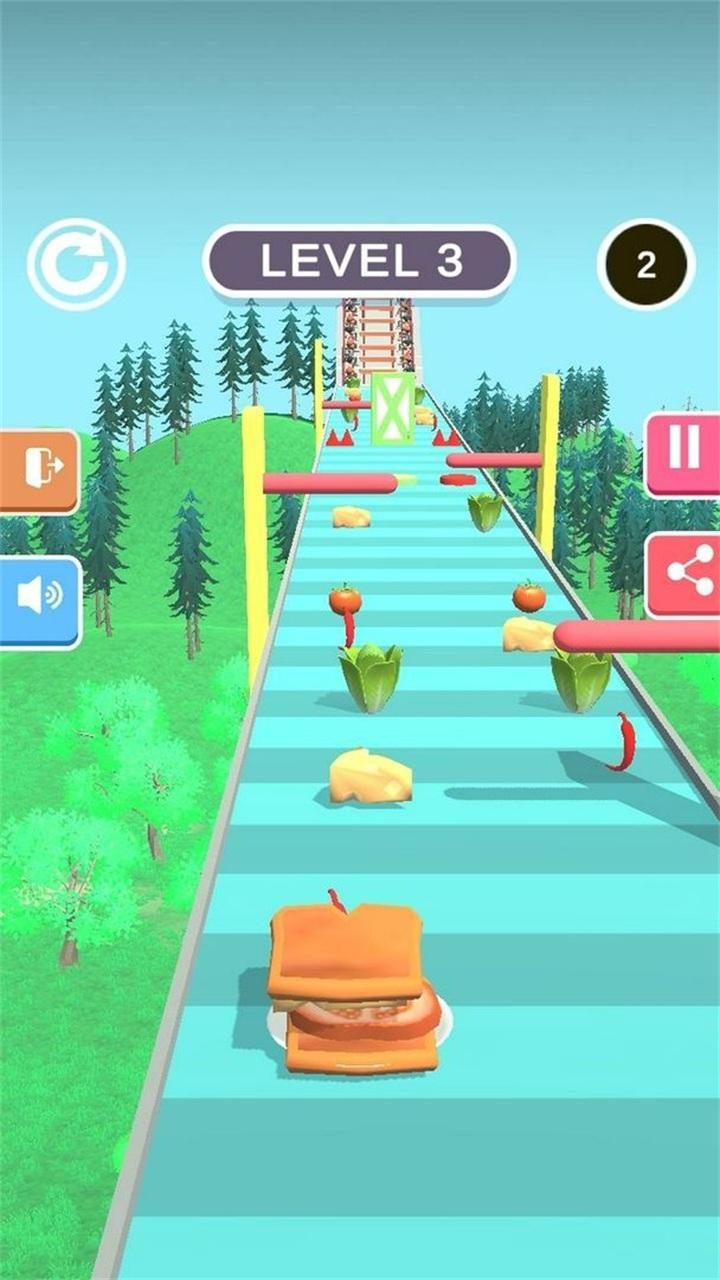 三明治酷跑 1.0.0安卓版截图3