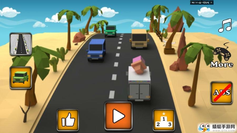 疯狂的汽车道路游戏 1.0安卓版