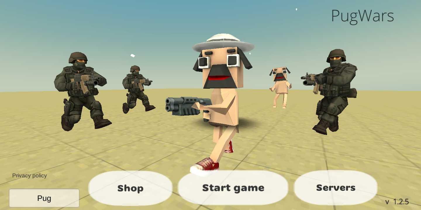 PugWars(熊战争无限金币版) 1.3.2安卓版