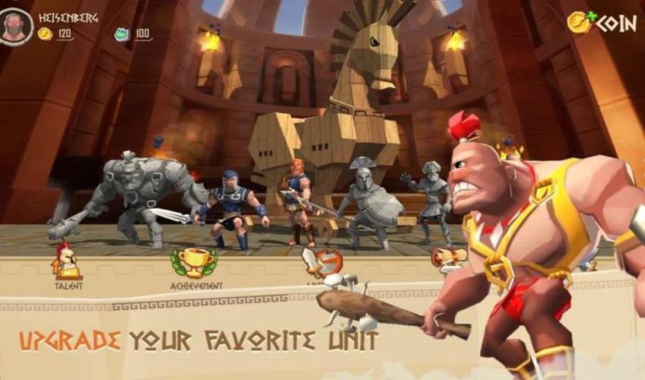 木马战争传奇的斯巴达的崛起大量货币版 2.0.7安卓版截图0