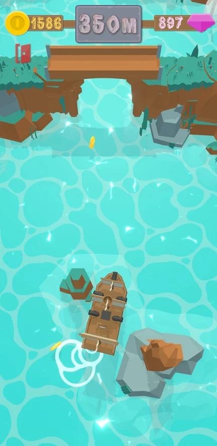 Dandy Drift(丹迪漂流无限金币破解版) 1.0.7去广告版截图1