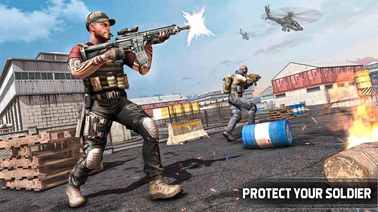 Commando Delta Battle Shooting Game(突击队三角洲无限金币破解版) 1.11完整版