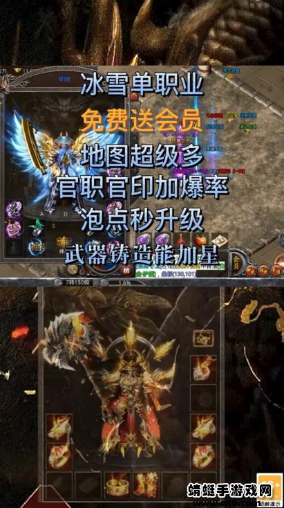 冰雪屠龙单职业版 1.1.1安卓版截图1