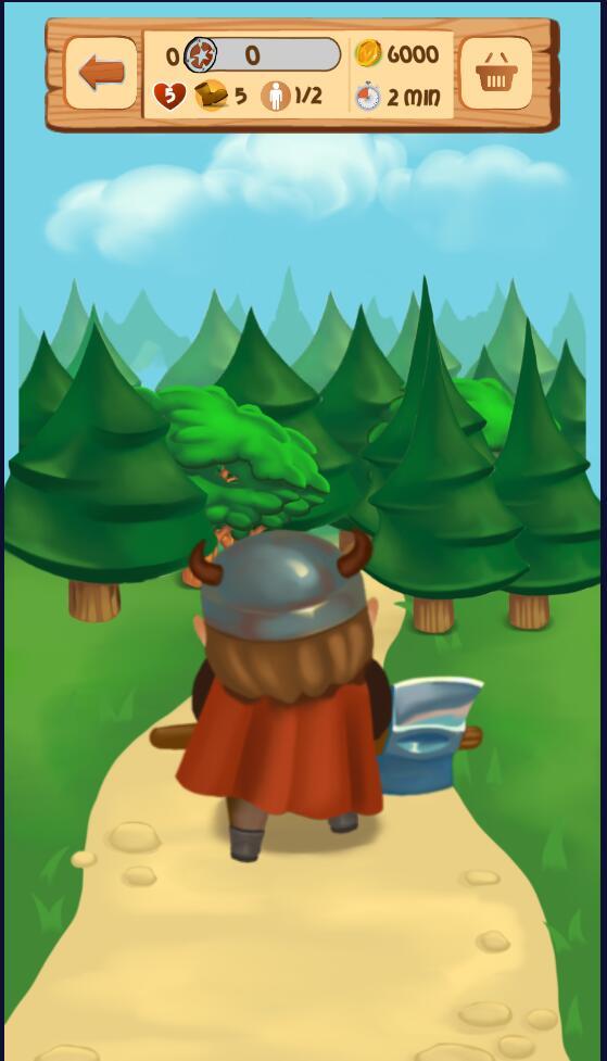Match 3 games Viking Lumberjack（维京人消除和迷宫）官方版 0.49最新版截图1