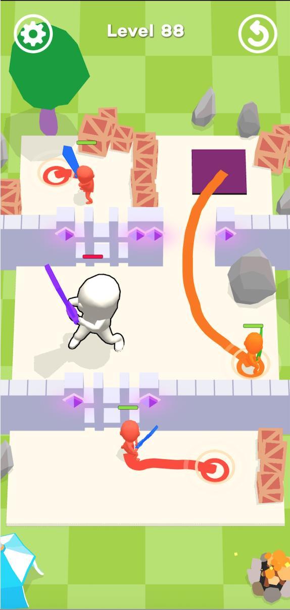 Draw Clash: One Man Army 3D(3D绘制冲突免广告跳过关卡版) 0.195安卓版
