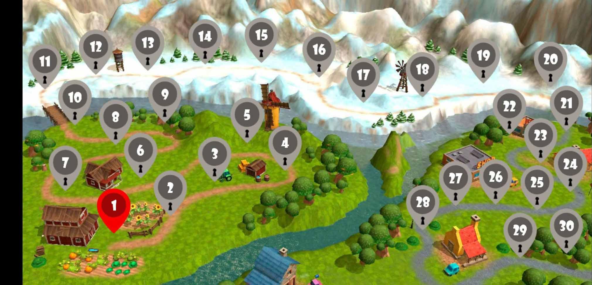 Russian Truckers 3D Russian roads(俄罗斯卡车司机3D）免广告跳过关卡版 1.1.5安卓版截图3