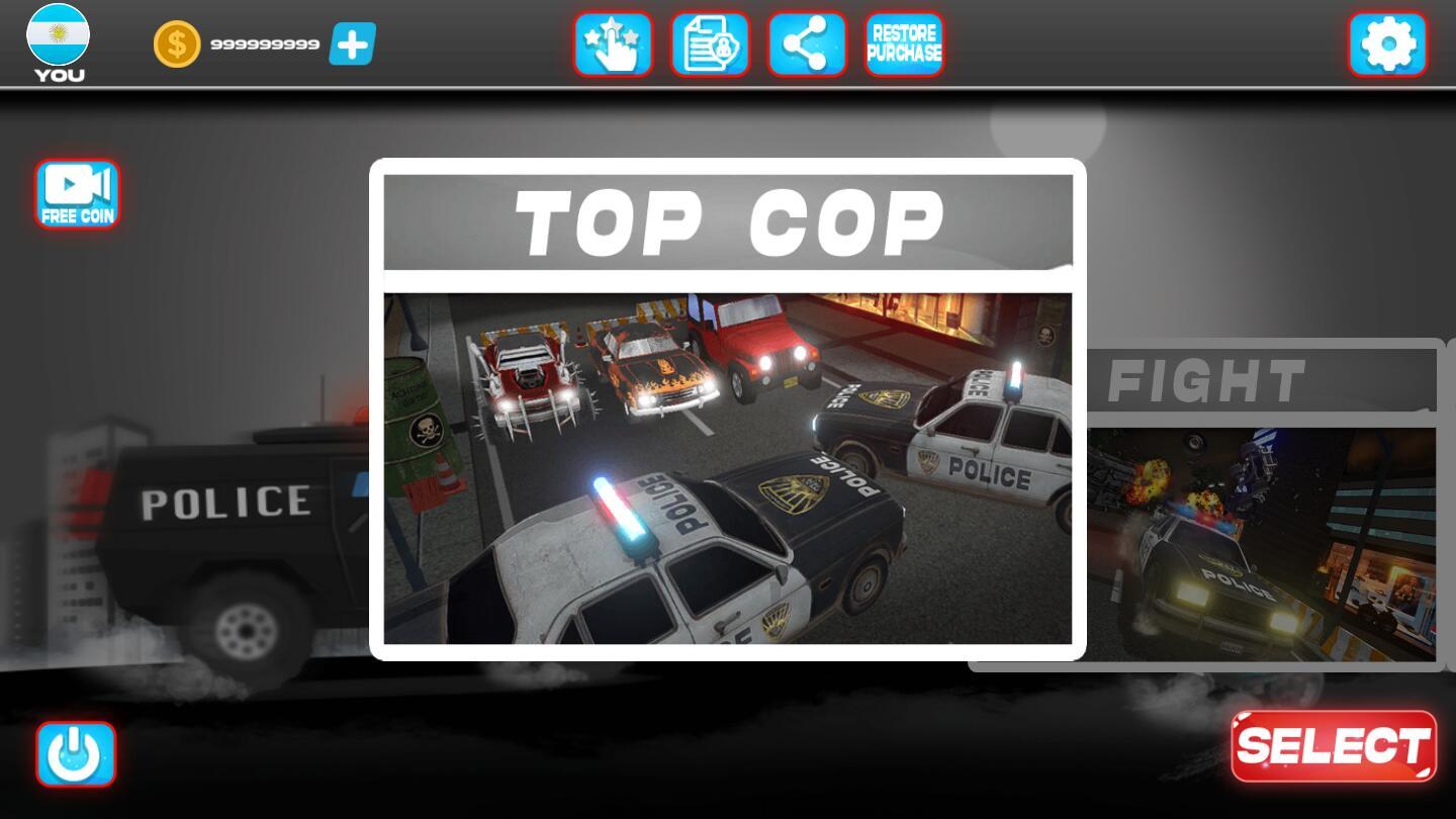 纽约警车大战2021破解版 1.0.4修改版截图0