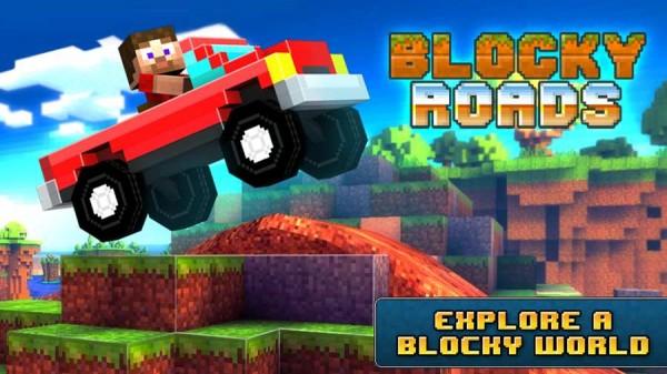 像素公路解锁全部车辆版(Blocky Roads) 1.3.4安卓版截图3