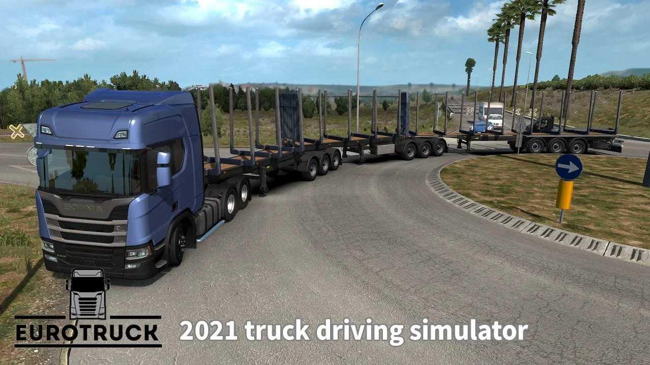 欧洲卡车驾驶2021破解版（Euro Truck Driving 2021 High Truck Simulator） 1.6内购版