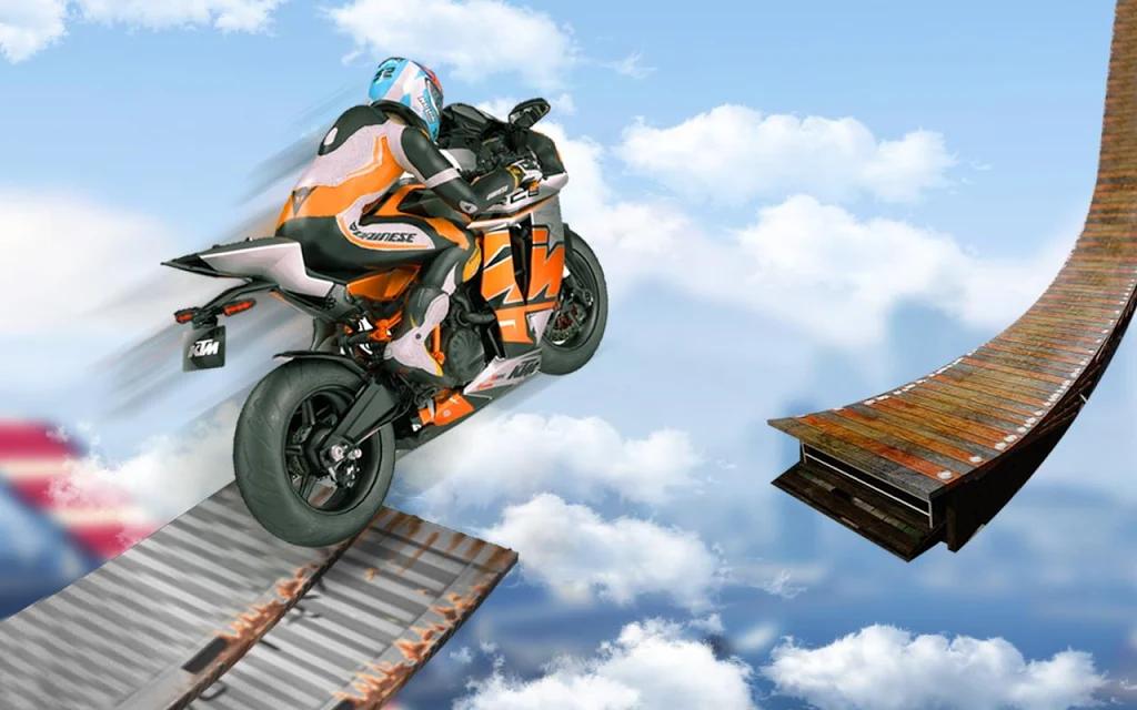 Bike impossible tracks Race 3D Motorcycle Stunts（3D特技摩托）无限金币版 3.0.2全关卡解锁版