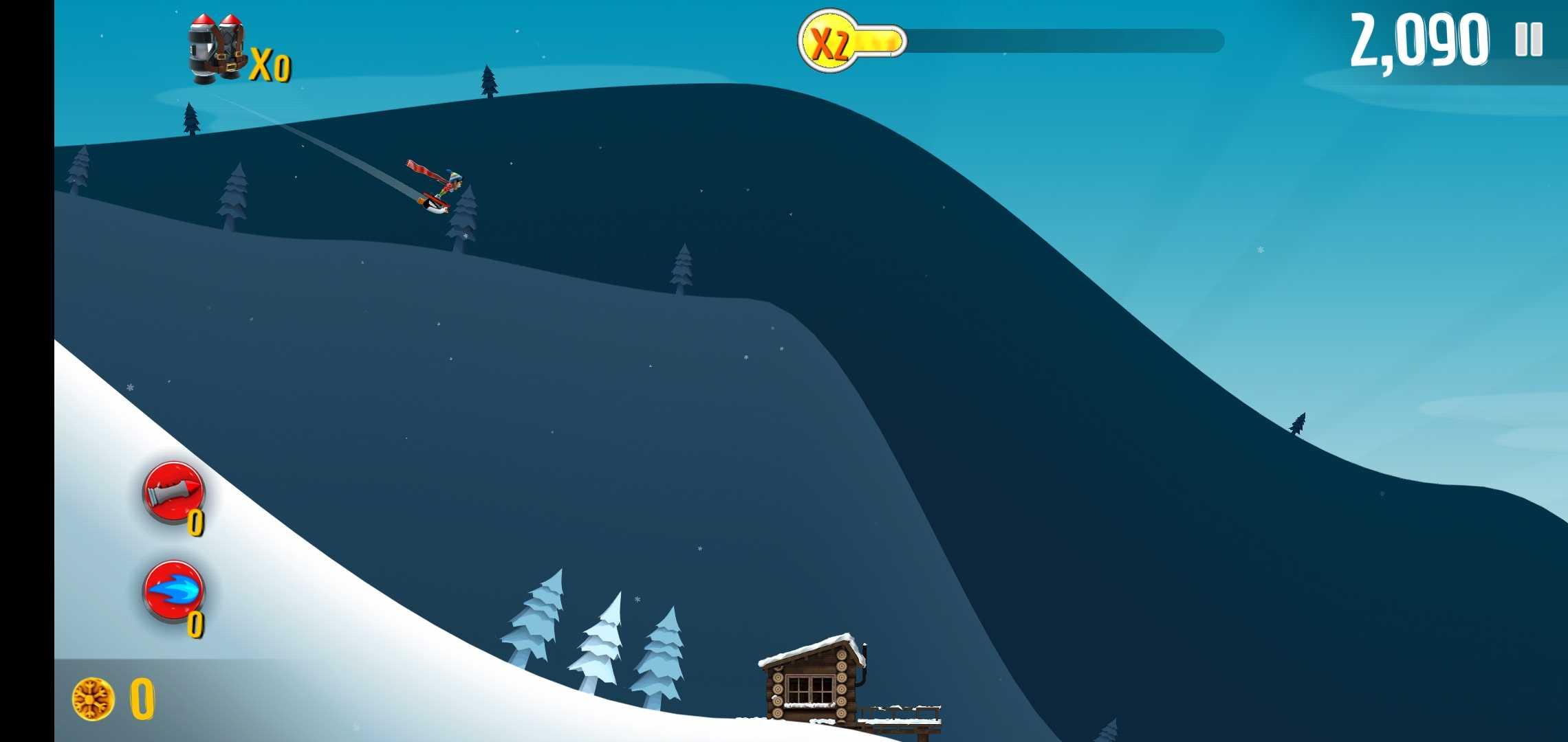 Ski Safari(滑雪大冒险10周年版全解锁破解版) 1.0.0安卓版截图0