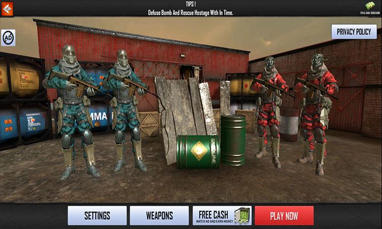 Rivals Undead Shooter : Zombie(陆军射击游戏)大量货币版 1.1.0安卓版