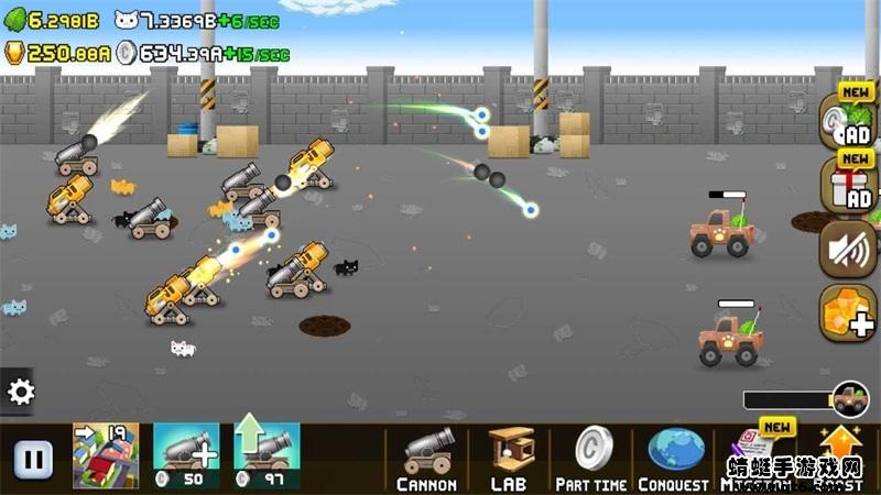 Idle Cat Cannon（空闲的猫炮免广告） 2.4.11安卓版截图3