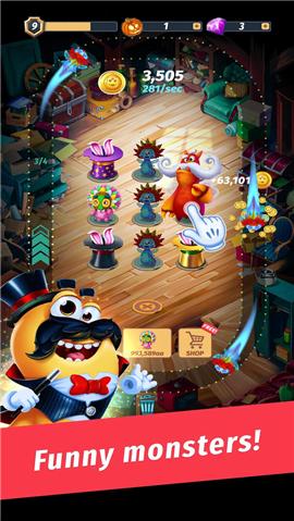 怪物集中营无限钻石版 1.0.3无限金币版截图1