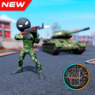 army stickman rope hero(火柴人陆军无限货币版) 1.2安卓版