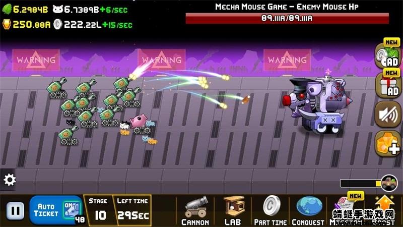 Idle Cat Cannon（空闲的猫炮免广告） 2.4.11安卓版截图2