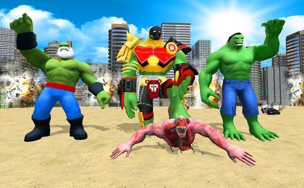 Incredible Monster Hero New Fighting Games 2020(不可思议的怪物之城战斗救援任务2官方版) 1最新版截图1