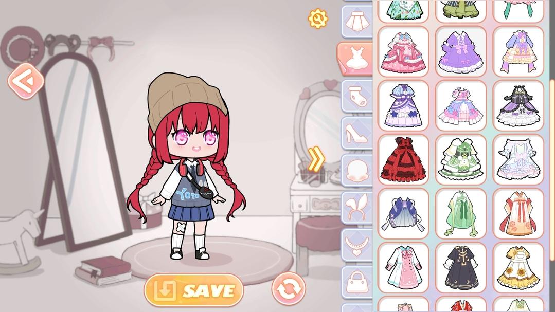 yoyo娃娃无限金币全装饰破解版 3.2.0去广告版截图3