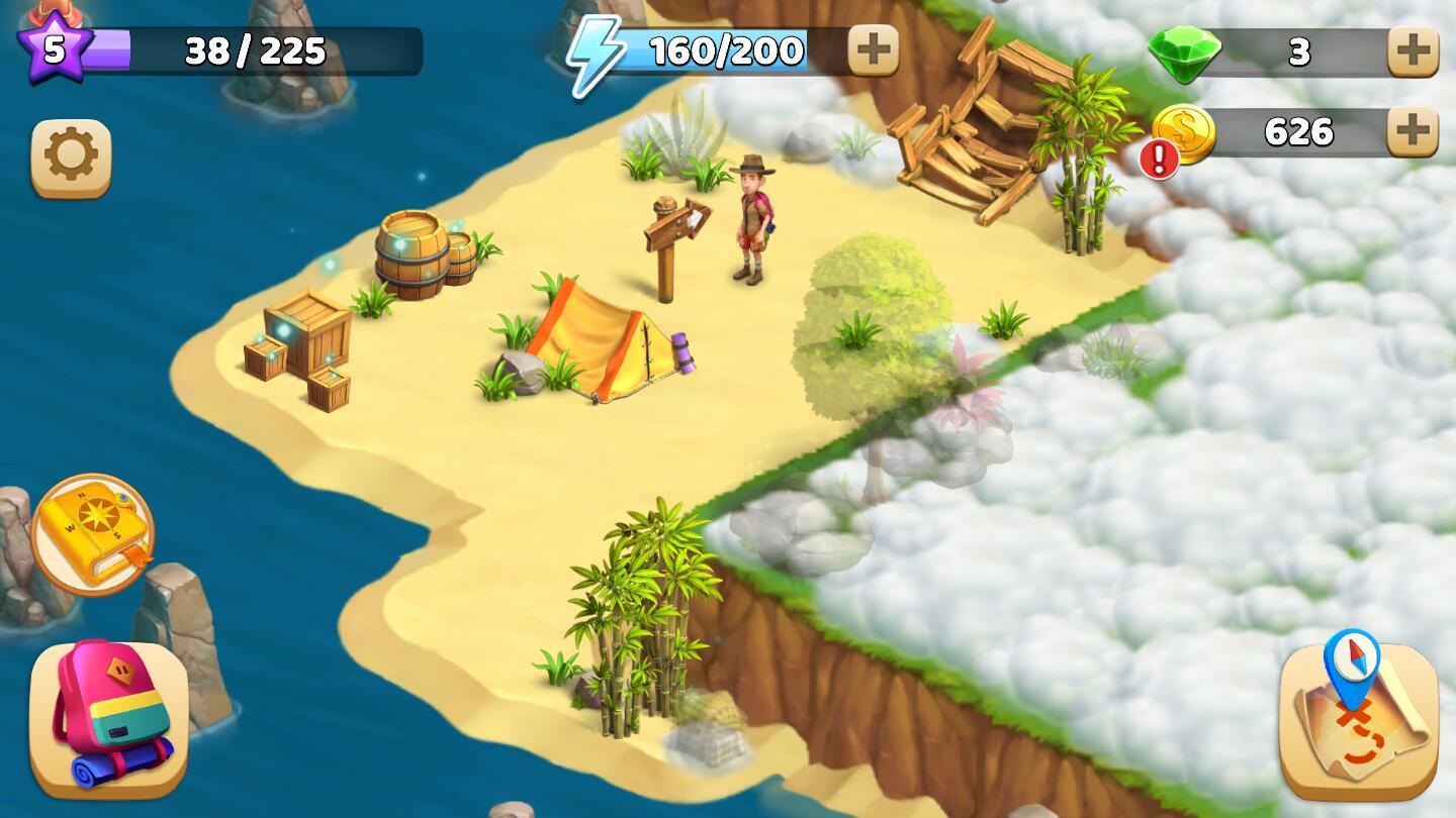 Funky Bay(欢乐海湾农场与奇遇2021无限钻石版最新版) 39.1.424中文版截图0