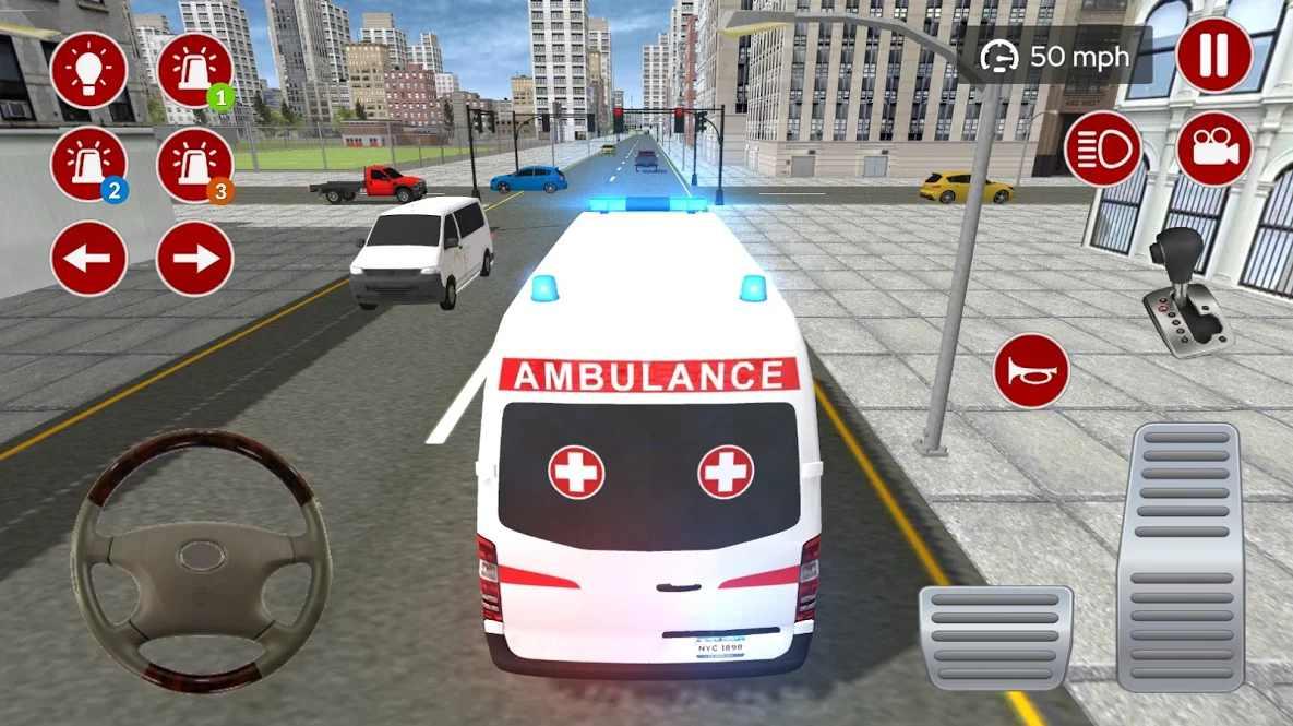 American Ambulance Simulator(救护车应急模拟器无条件购买版) 1.4安卓版