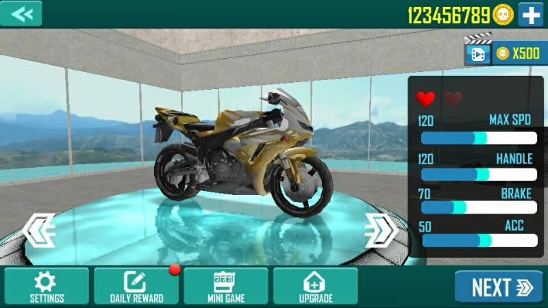 摩托赛车交通骑手（Moto Racing Traffic Rider）无限金币版 1.0.2手机版截图1