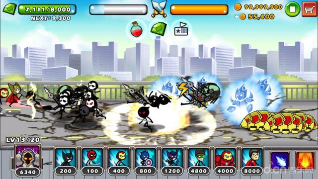 HERO WARS: Super Stickman(英雄战争：超级火柴人防御) 1.0.1截图2