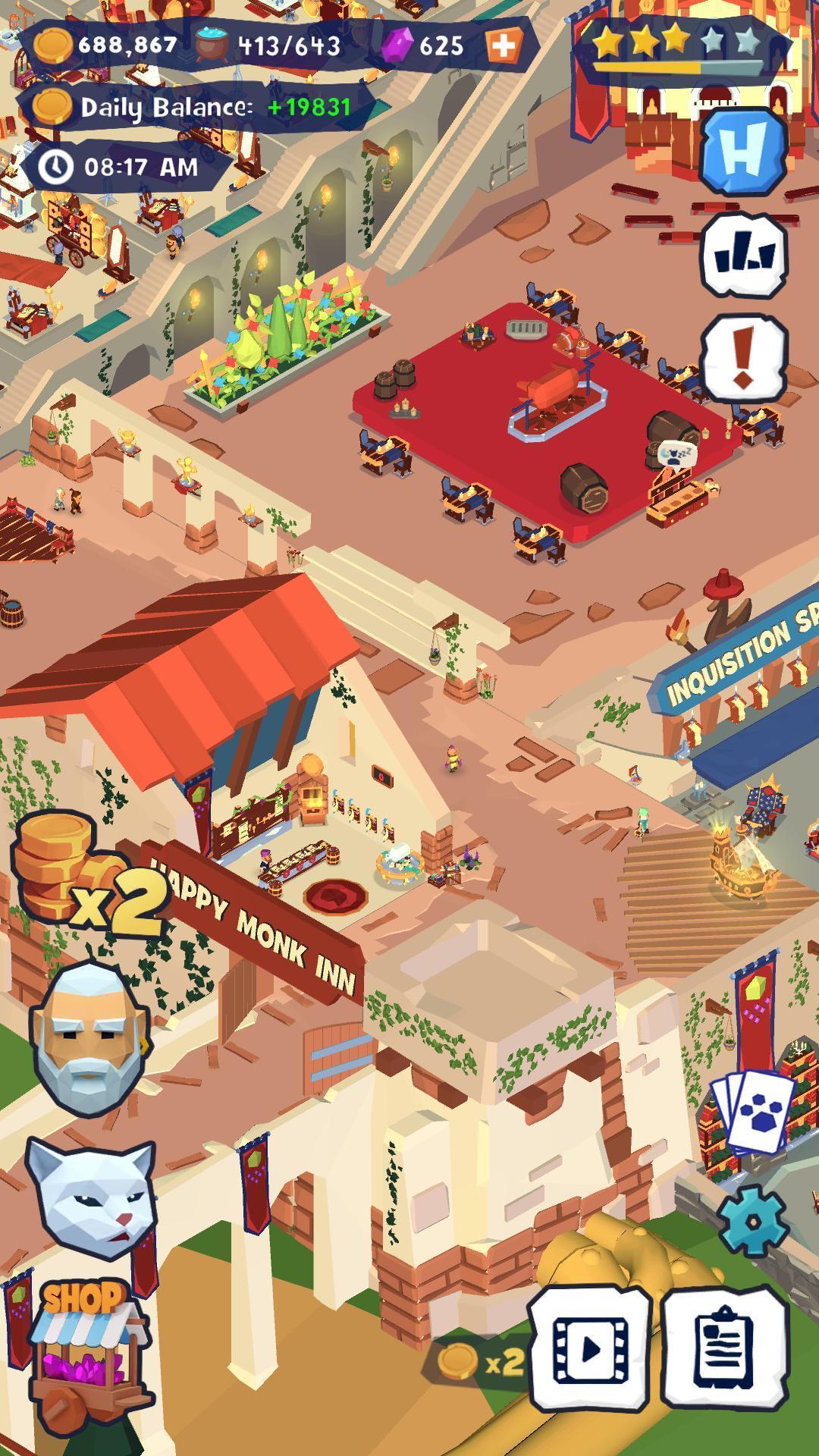 Idle Inn Tycoon(开个酒馆大量钻石版) 1.4.3安卓版