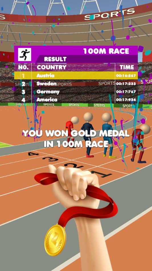 Summer Athletics Sports Event(橡皮人夏季田径运动会官方版) 1.2安卓版截图0