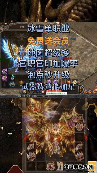 冰雪屠龙单职业版 1.1.1安卓版截图3