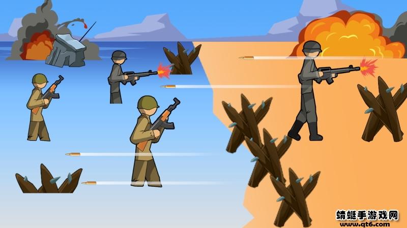 火柴人第二次世界大战国际版(Stickman WW2) 1.0安卓版