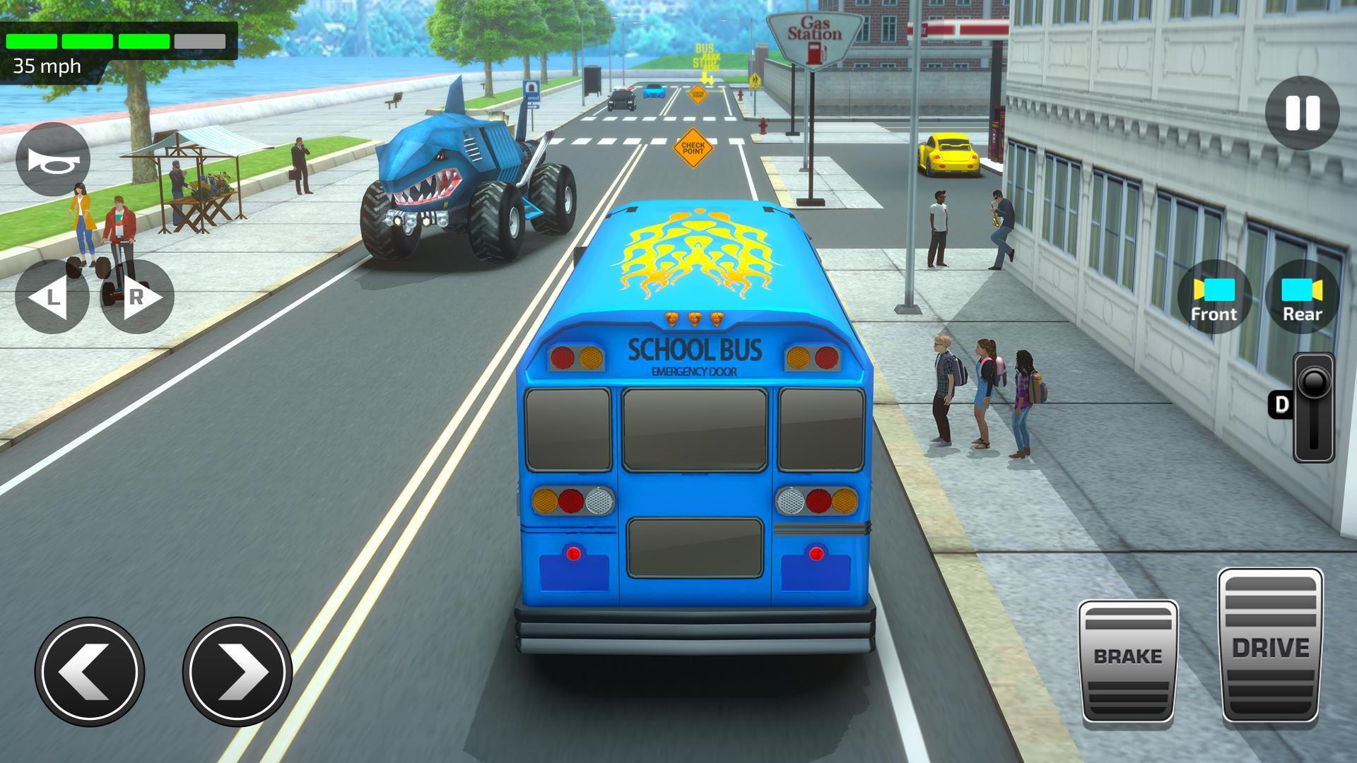 SchoolDriver(高中巴士模拟器无限金币破解版) 2.7最新版截图0