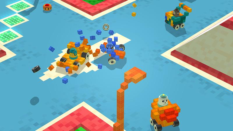 Blocks Racing(方块赛车竞速无限金币版) 1.1最新版截图0