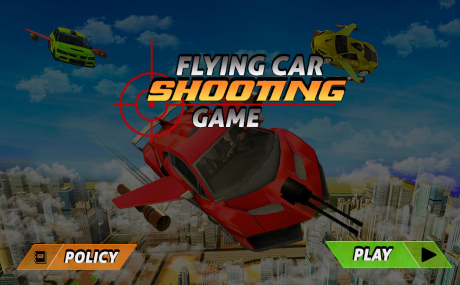 Flying Car Shooting Game(未来飞车射击汽车大战官方版) 1.2安卓版截图1