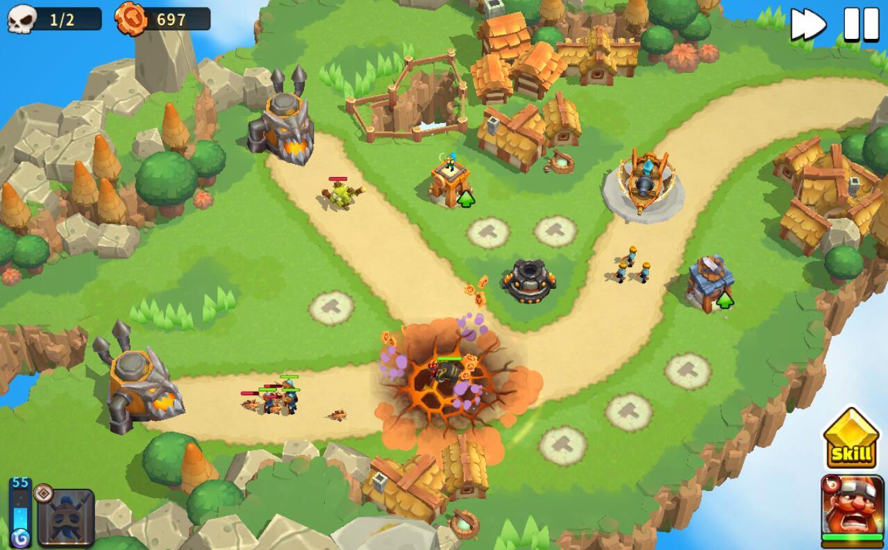 荒野天空塔防破解免CD版 1.66.8完整版截图0