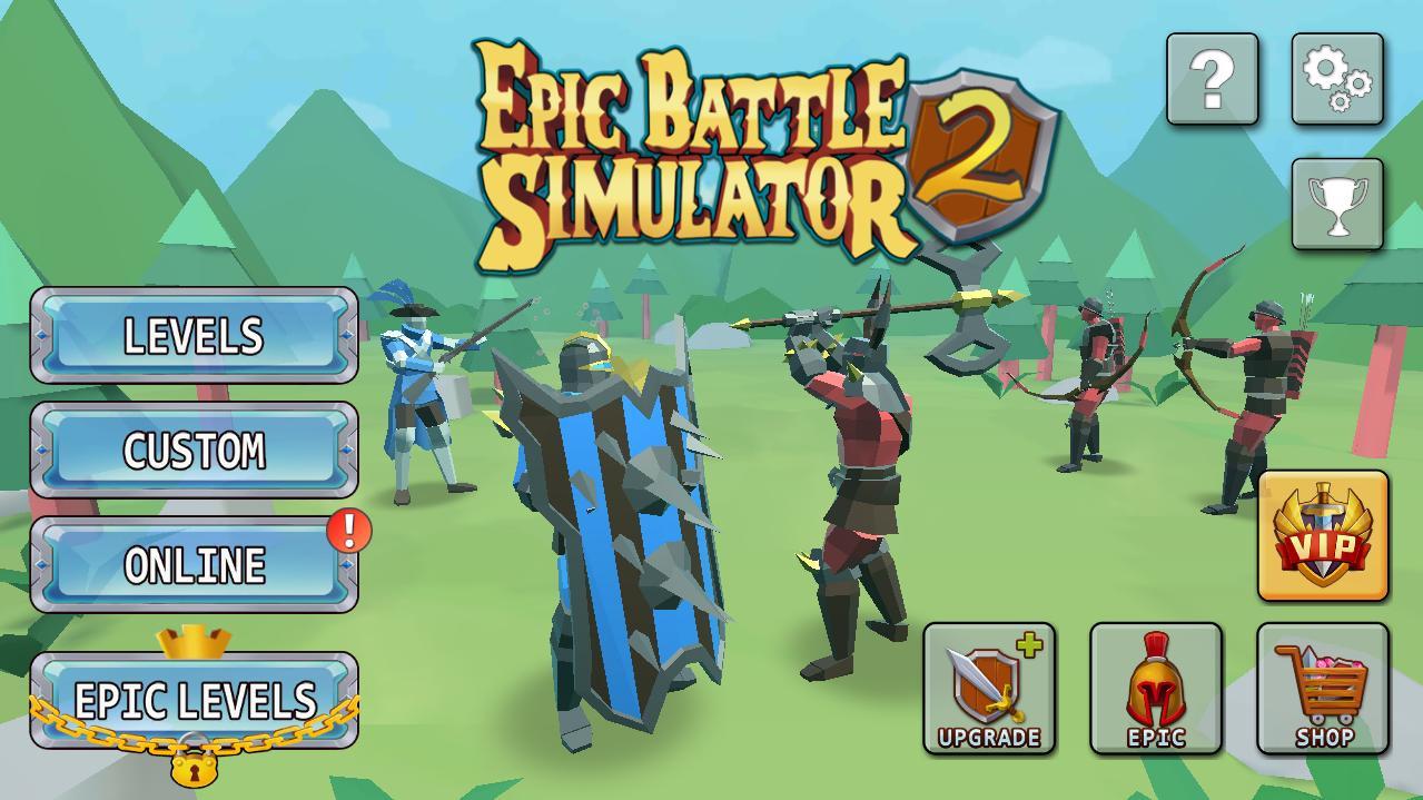 史诗级战争2最新版(Epic Battle Simulator 2) 1.6.80手机版截图0