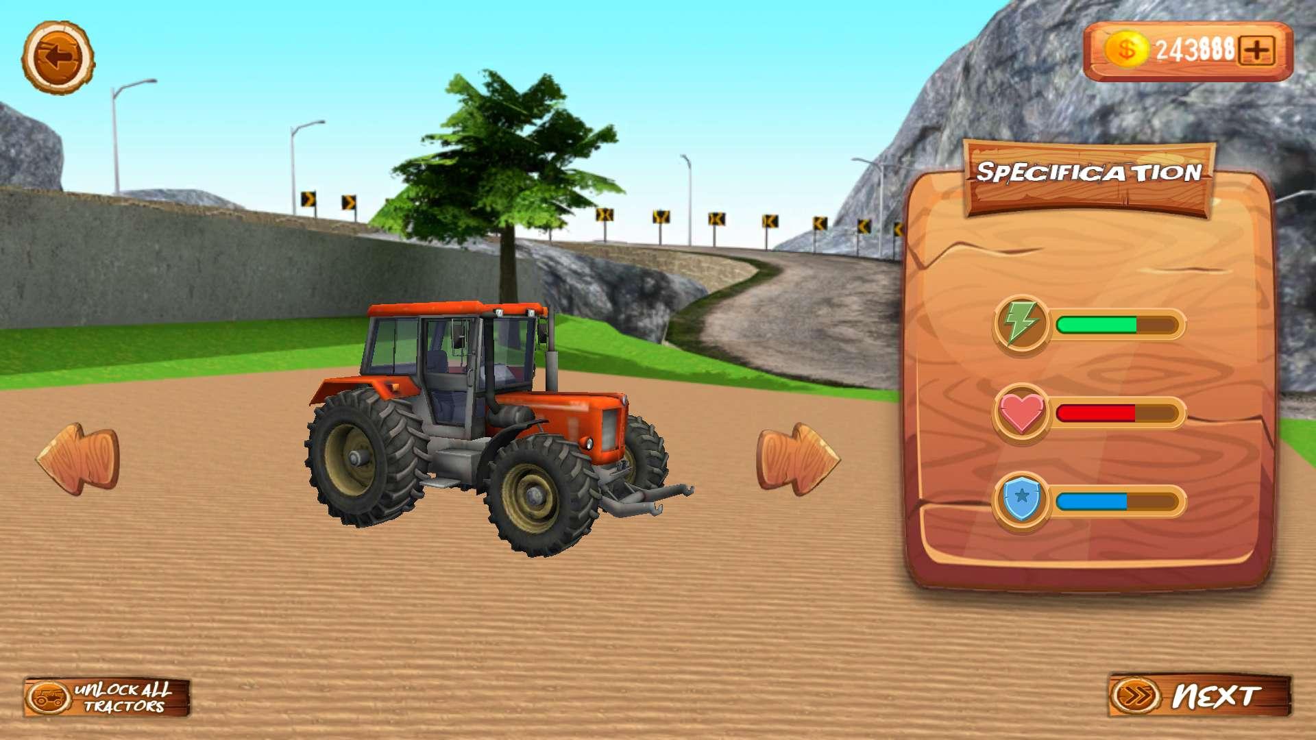 拖拉机驾驶台车模拟器无限金币版 1.0.1破解版截图2