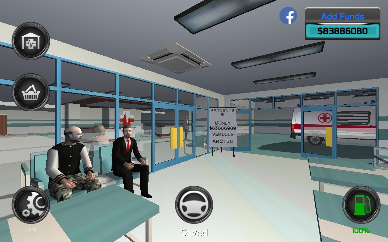 Emergency Ambulance Simulator(紧急救护车模拟器无限金币版) 1.2最新版