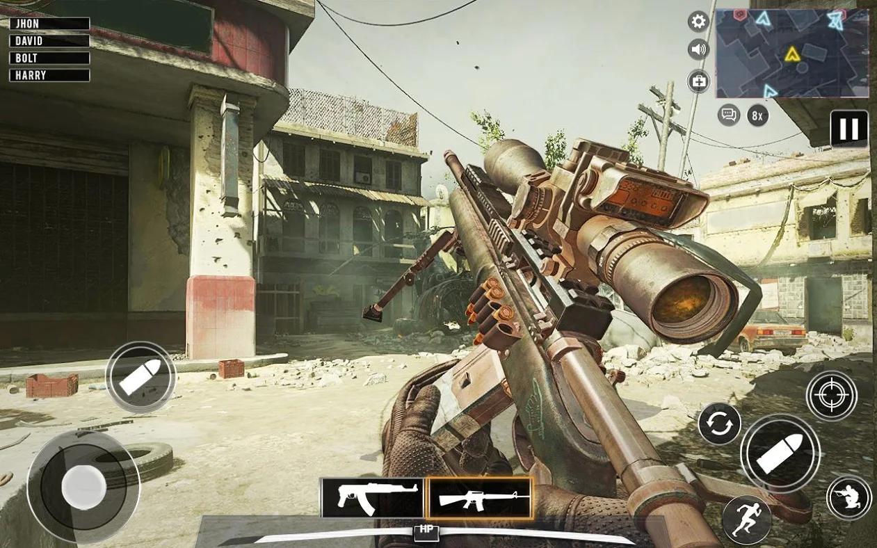 Fury Shooting Strike(狂怒射击人物无敌版) 1.32安卓版