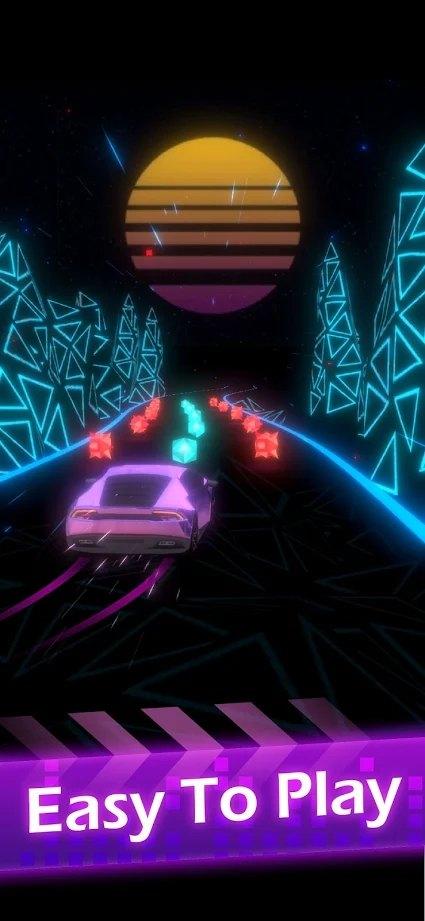 Beat Racing(节奏赛车无限金币版) 1.5.3全部歌曲解锁版截图2