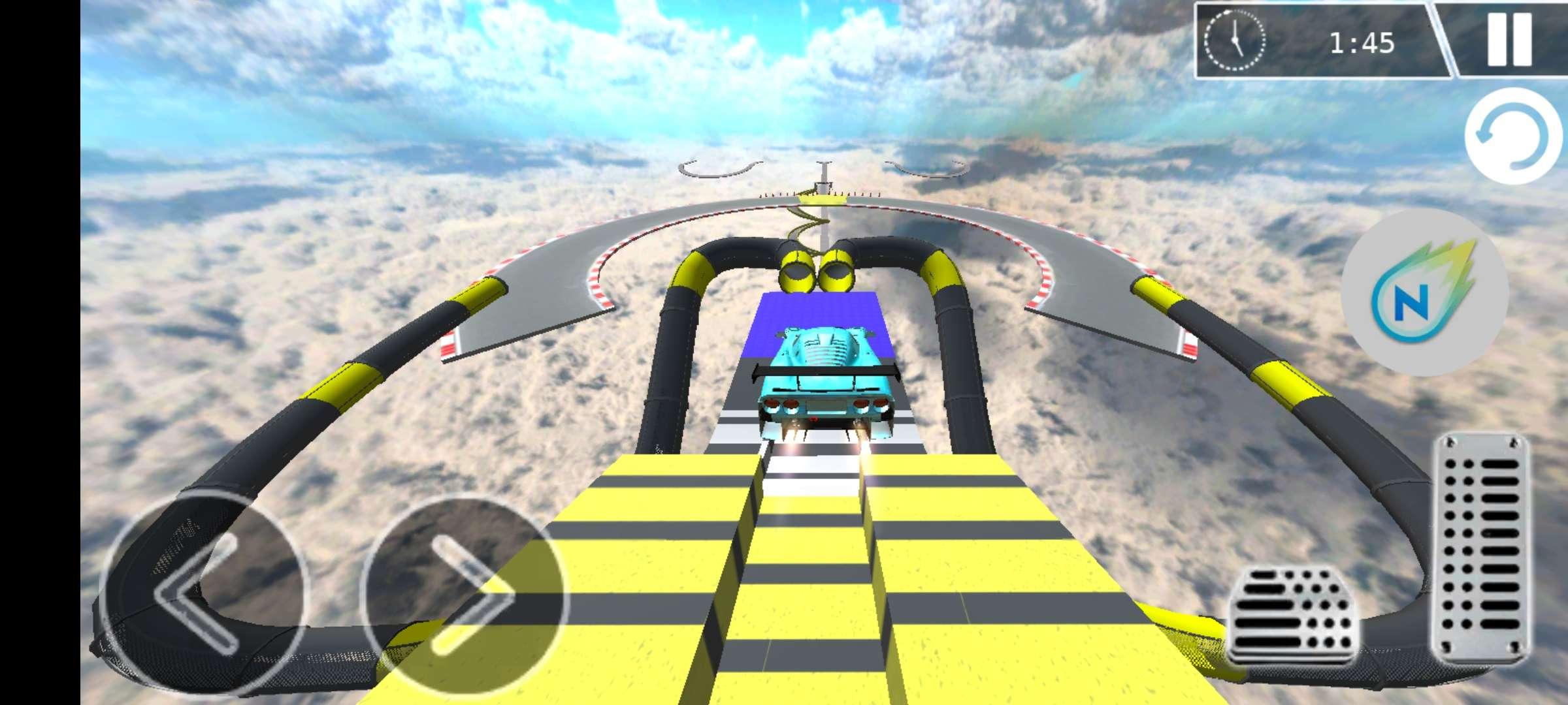 Impossible Rocket Car : Ramp Car Extreme Stunts(坡道车极限特技破解版) 1.1安卓版截图1