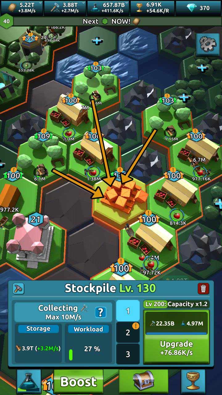 Idle Kingdom Clicker(闲置王国无限钻石版) 0.9.11.9最新版