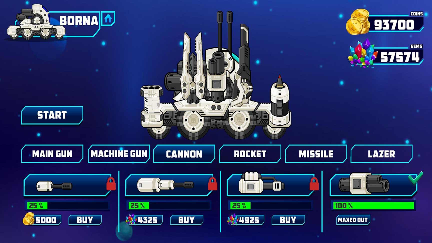 Delta Rover(岩石爆破射击大量金币版) 3.5安卓版