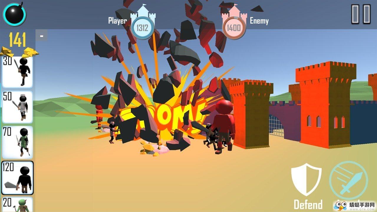 Stickman Legacy of War 3D（火柴人传统战争）火柴人传统战争无限黄金汉化版 1.12截图0