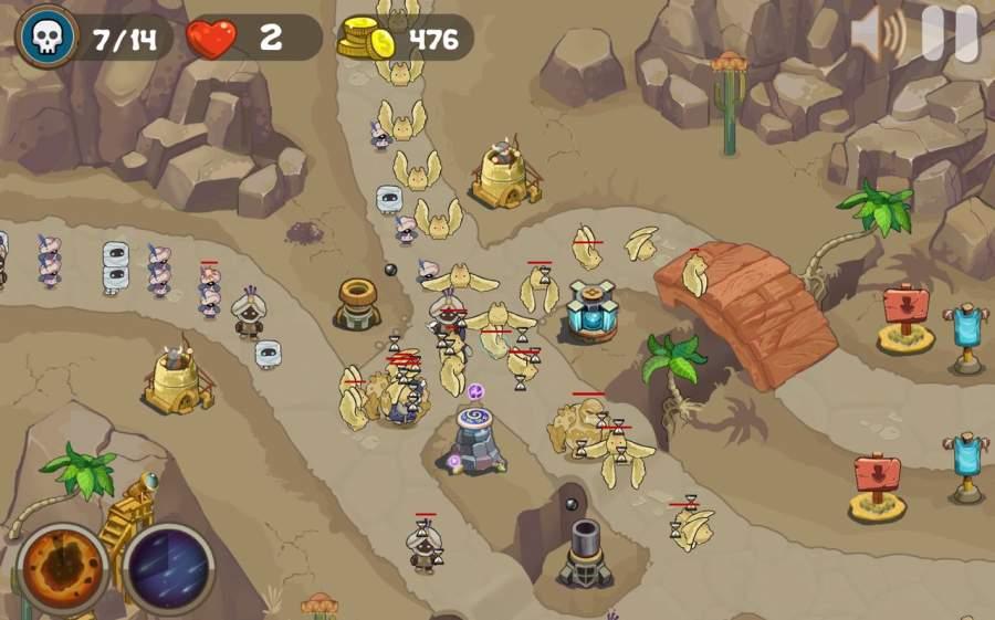 DefendTheTower(保卫塔城堡防御元素无限金币版) 3.1.7安卓版截图1