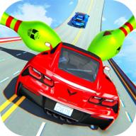 Mega Ramp Car Stunt Driver Free Jumping Ramps(超级坡道汽车特技驾驶破解版) 1.1最新版