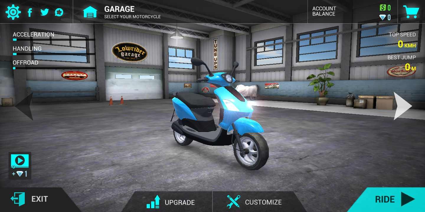 Ultimate Motorcycle Simulator(极限摩托模拟器无限金币钻石版) 2.1最新版